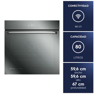 Horno El&eacute;ctrico Empotrable 80l Funci&oacute;n Freidora Aire Y Wi-fi