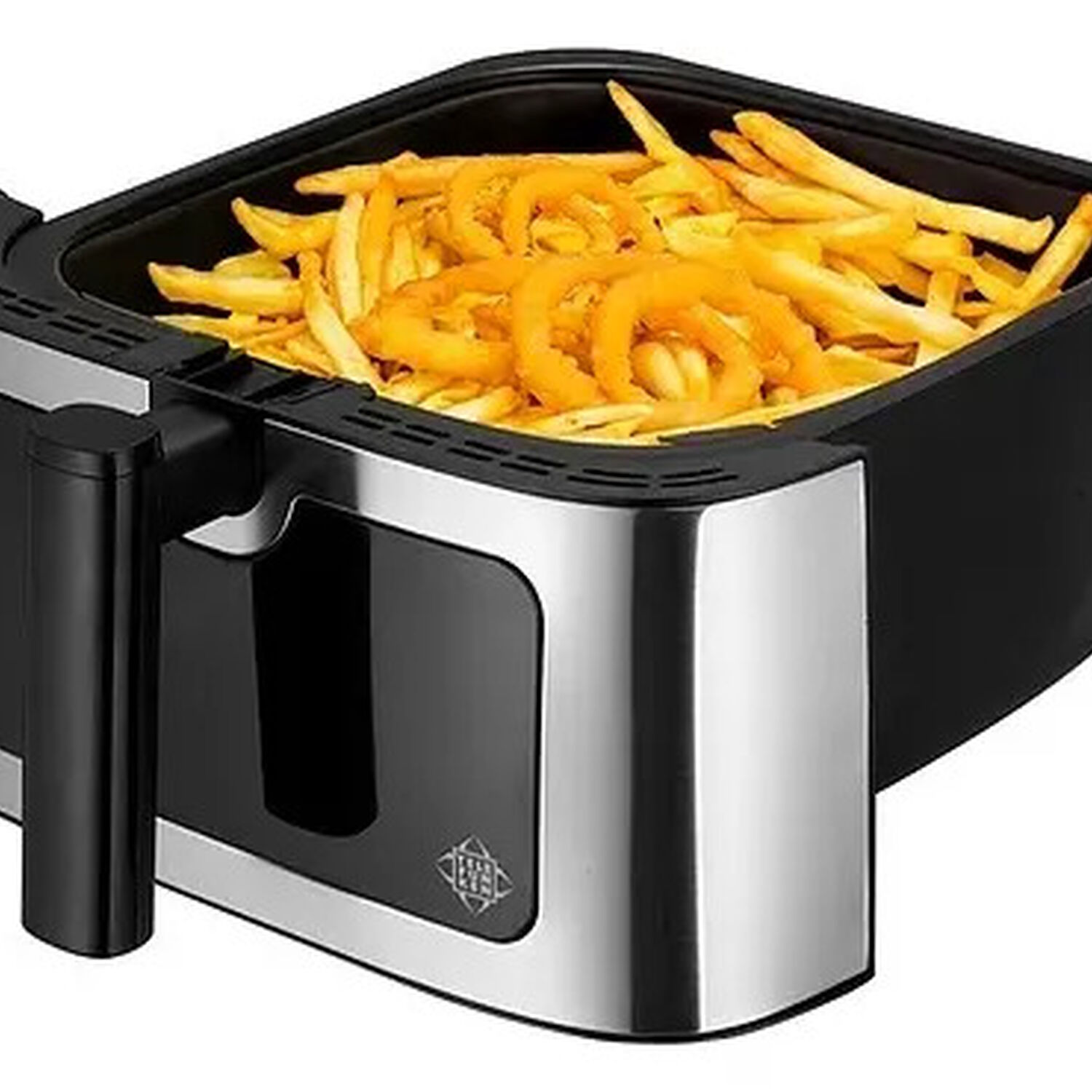 Freidora De Aire Telefunken Easyfryer 9000 1800w 9 Litros Color Negro Con Plateado image number 4.0