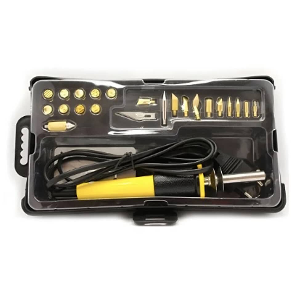 Pirograbador Caut&iacute;n Madera, Cuero 22 Medidas image number 0.0