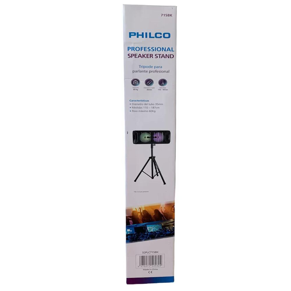 Tripode Para Parlante 1.8mts Negro C715bk image number 3.0