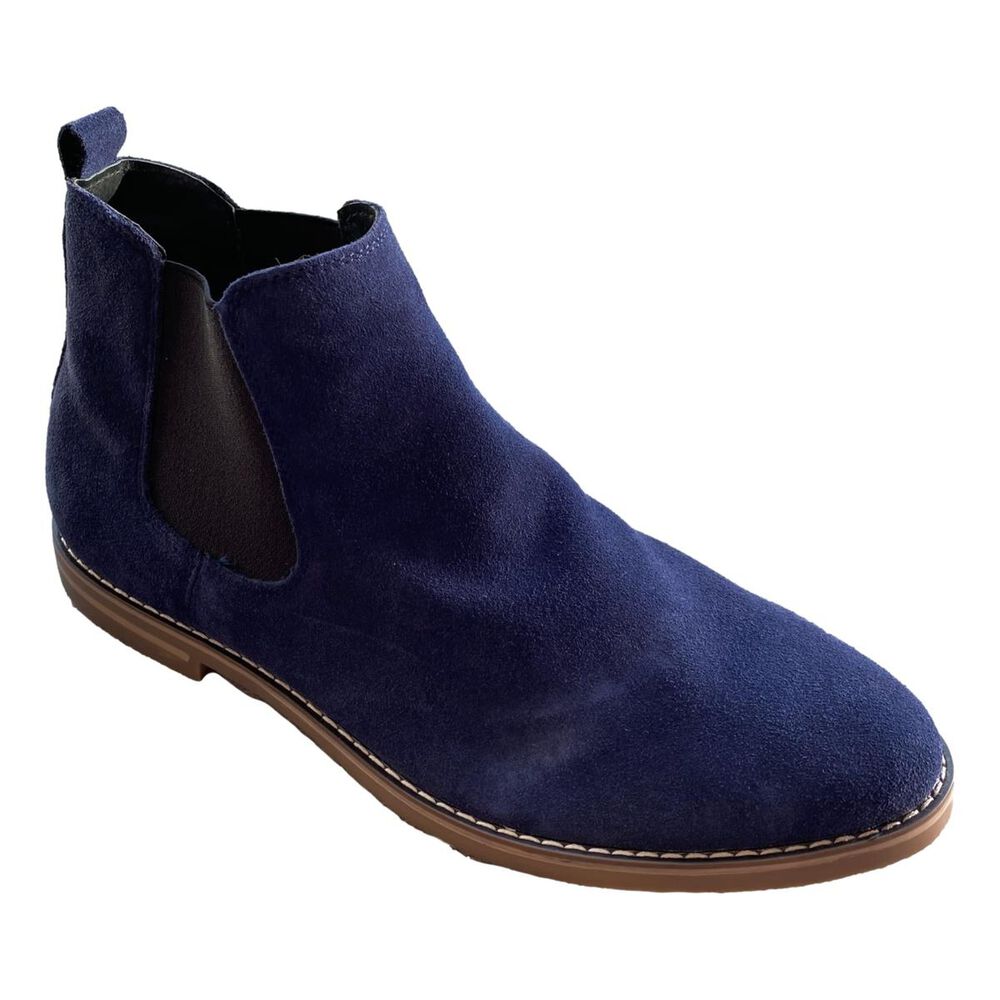 Bot&iacute;n Chelsea Cuero Azul image number 3.0