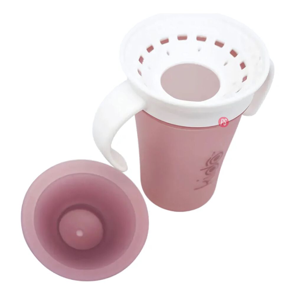 Vaso Antiderrame Toddler 360 Para Ni&ntilde;os Colores Kido - Ps image number 2.0