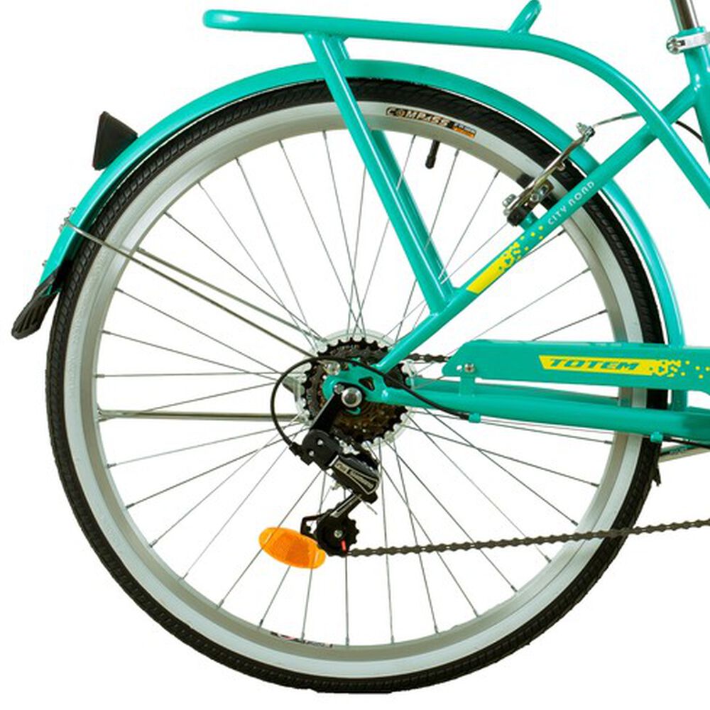 Bicicleta Totem City Dama Aro 26 Turquesa image number 4.0