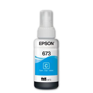 Tinta Epson 673 Original Cyan 70ml T673220