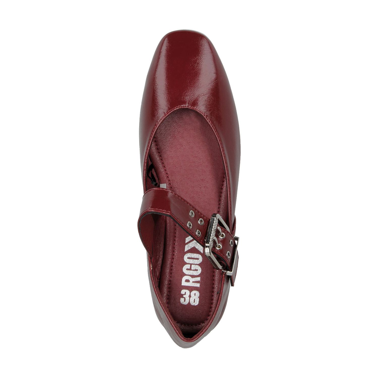 Zapato Casual Mujer Rolly Go Burgundy image number 4.0