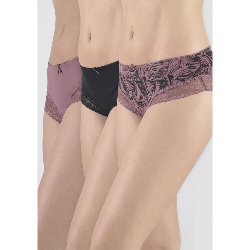 Pack 3x Pantaleta Algod&oacute;n P314.0024-neg5 Kayser image number 1.0