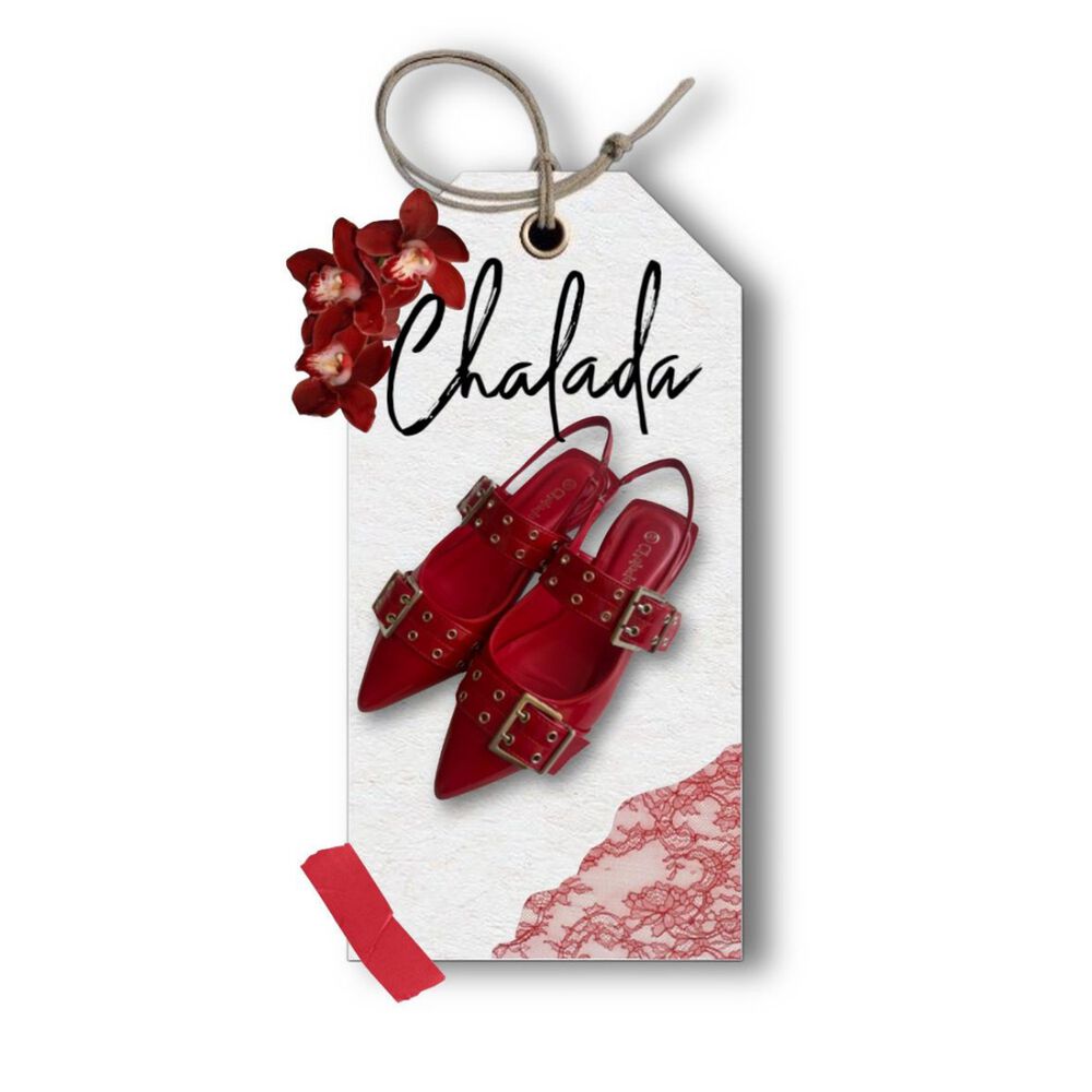 Ballerina Mujer Chalada Slik-1 Rojo Casual image number 4.0