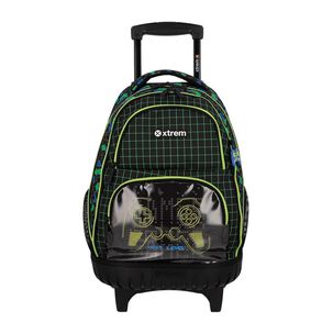 Mochila Con Ruedas Xtrem Cross 6xt Gamer Negro