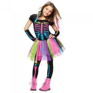 Disfraz Esqueleto Fluor