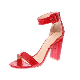 Zapato Fiesta Rojo Andarina Art. 5uu678red