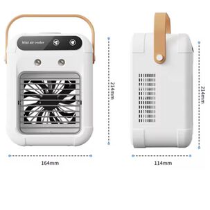 Aire Acondicionado Con Humificador Usb Portatil 3000mah