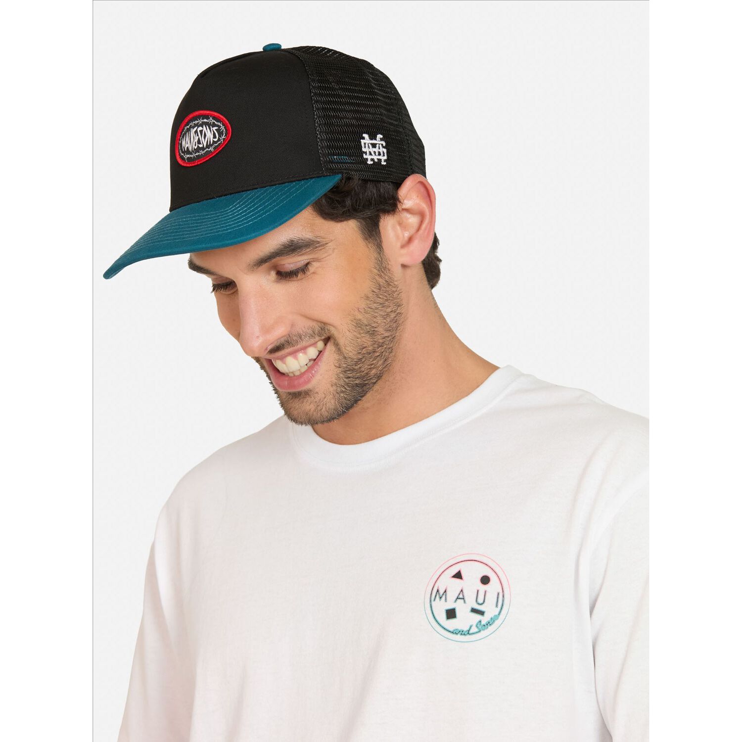 Pack Polera + Jockey Hombre Maui And Sons image number 2.0