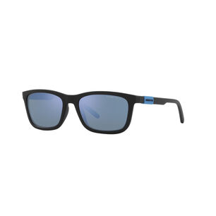 Lentes De Sol Teen Speerit Matte Black Polarizados Sustentable Arnette