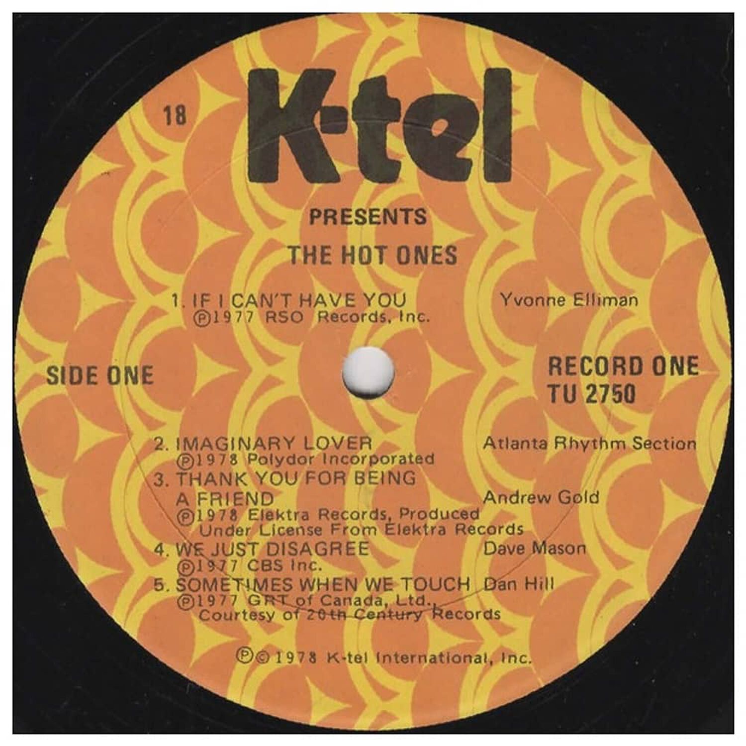 The Hot Ones - 18 Top Hits (2lp) | Vinilo Usado image number 2.0