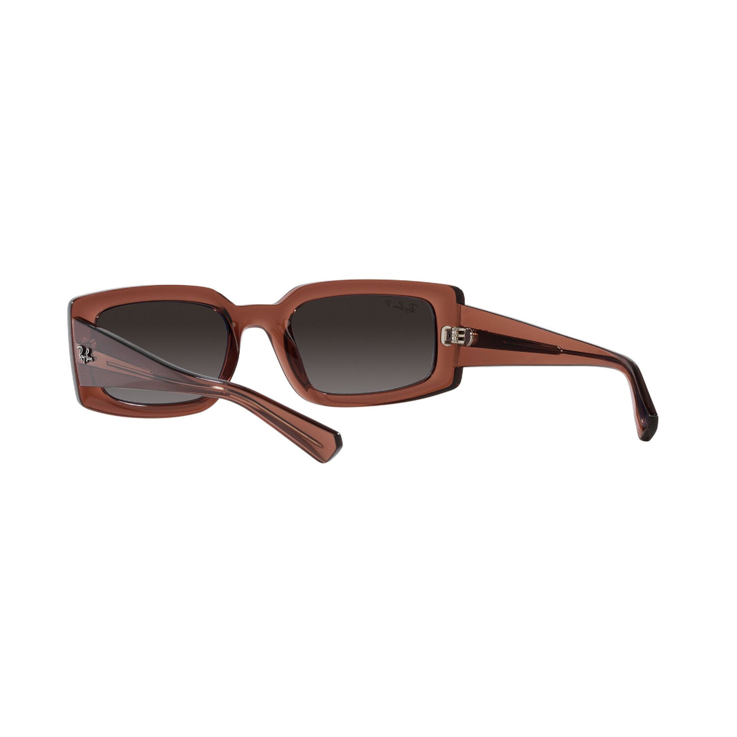 Lentes De Sol Kiliane Transparent Brown Polarizados Bio-based Sustentable Ray-ban image number 5.0