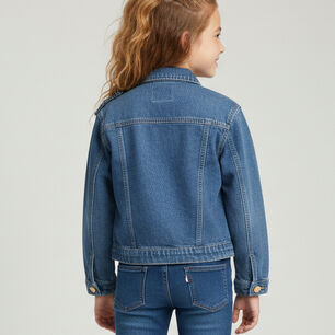 Chaqueta Jeans Ni&ntilde;a Denim Cl&aacute;sica Y Resistente