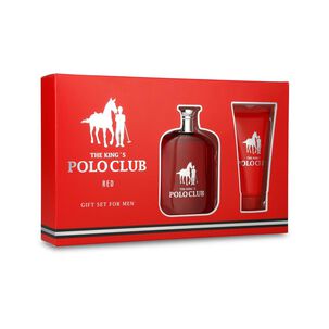 Set Perfumería Red The King's Polo Club / Colonia 100 Ml + Body Lotion 80 Ml