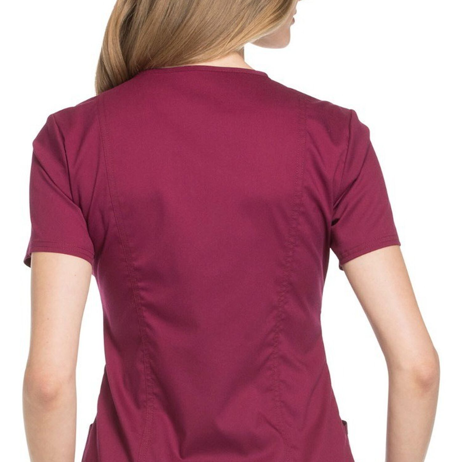 Conjunto Polera Y Pantal&oacute;n Clinico Cherokee Burdeo image number 2.0