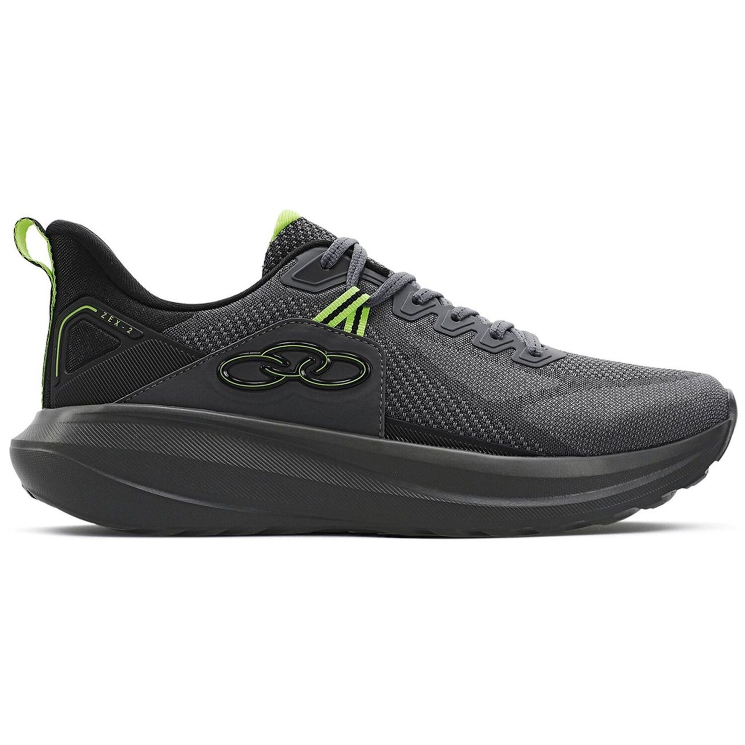 Zapatilla Hombre Zex 2 Gris/verde image number 0.0