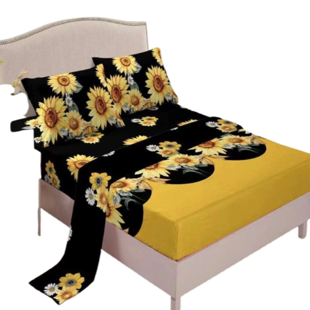 Juego S&aacute;banas Algod&oacute;n Plaza Y Media Suaves 8o10 image number 0.0