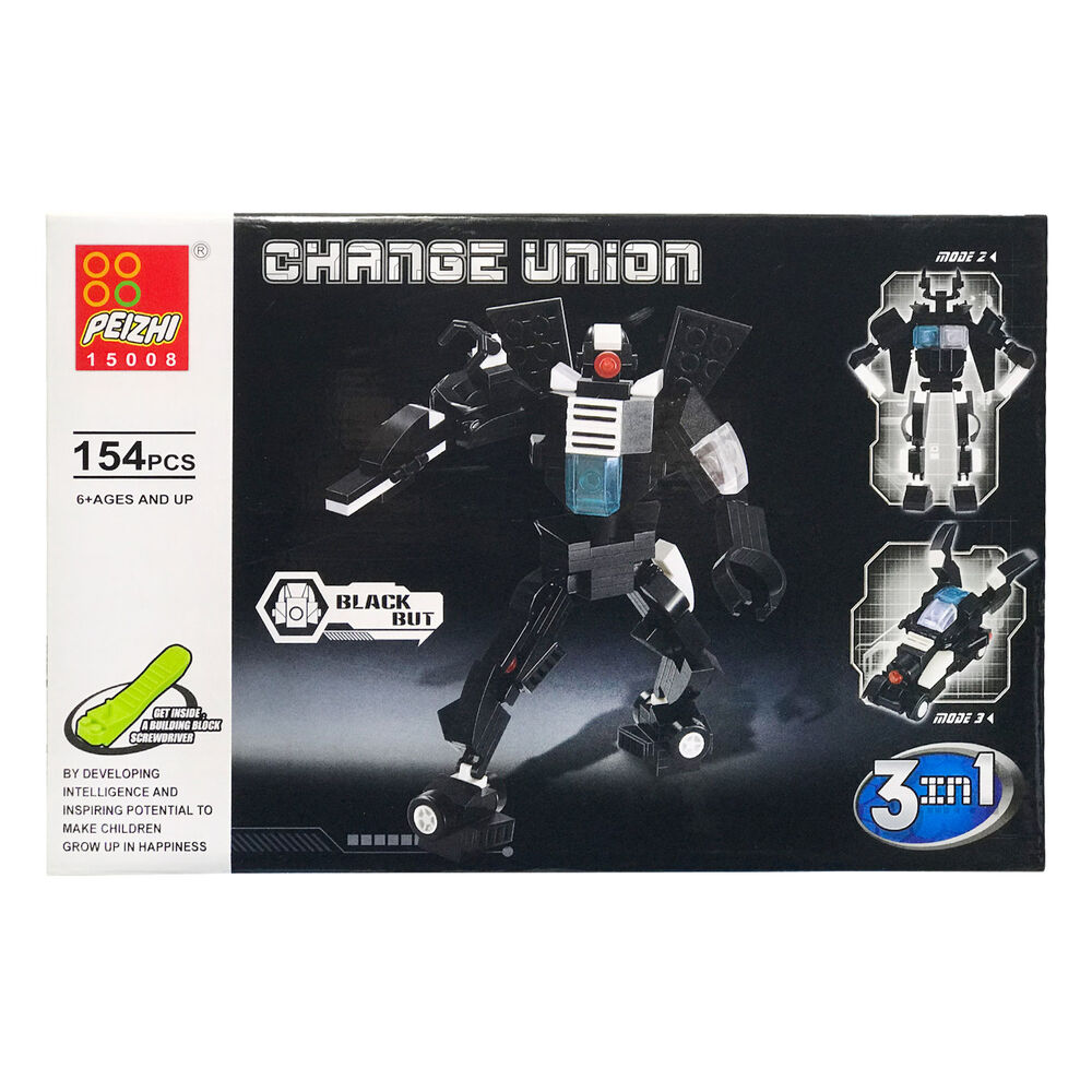 Armable Robot Transformers 154 Pcs 29x19cm image number 0.0