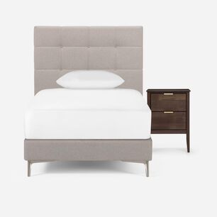 Set De Maderas Rosen Issey Niebla / 1.5 Plazas