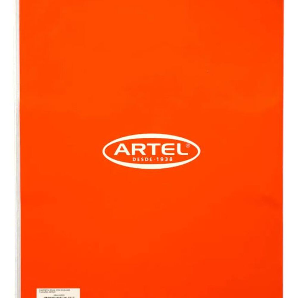Carpeta Con Gusano Roja Artel image number 2.0