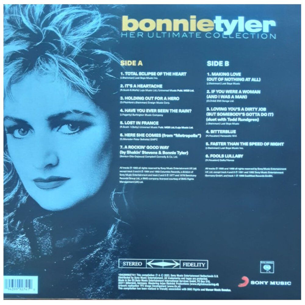 Bonnie Tyler - Her Ultimat Collection | Vinilo image number 1.0