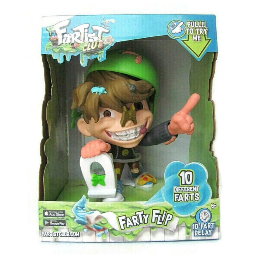 Juguete Figura Articulada Farty Flip 25cm Infantil image number 0.0