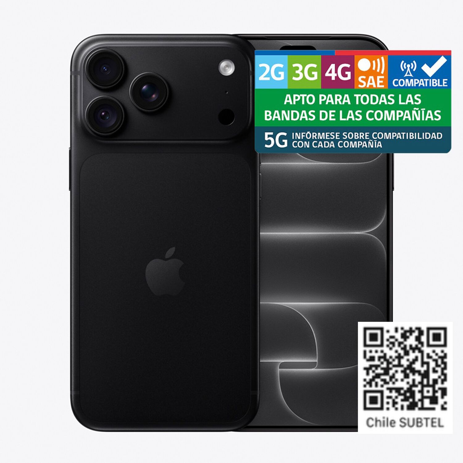 iPhone 18 Pro Max Apple / 5G / 256 GB / Negro image number 12.0