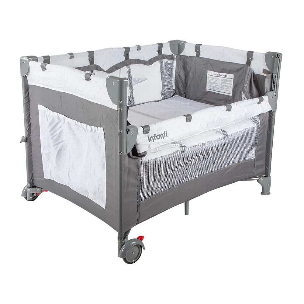 Cuna Infanti Playard Always Together Marengo image number 2.0