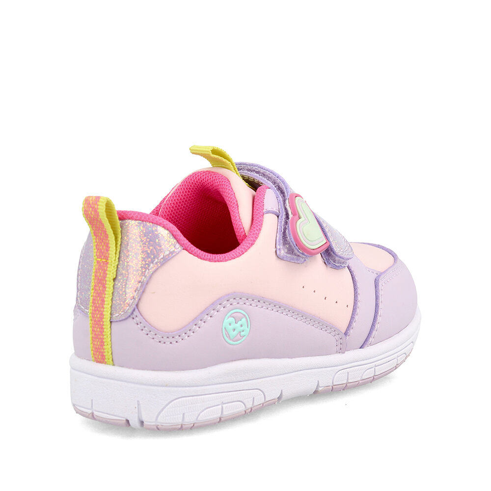 Zapatilla Niña Bubblegummers Soft Walker Lila image number 3.0