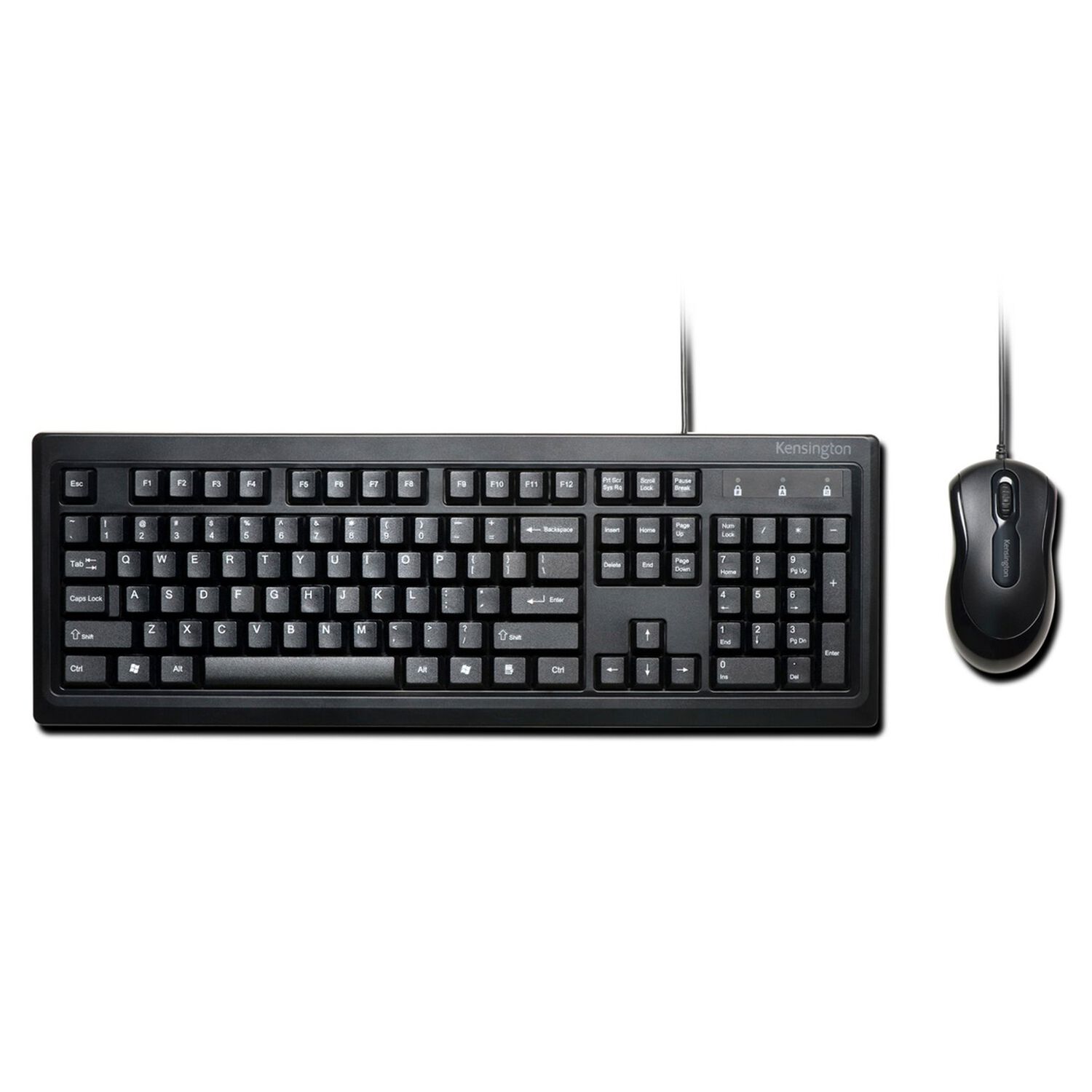 Teclado Combo Al&aacute;mbrico For Life, Desktop Set Kensington - Negro image number 0.0