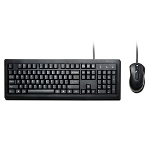 Teclado Combo Al&aacute;mbrico For Life, Desktop Set Kensington - Negro