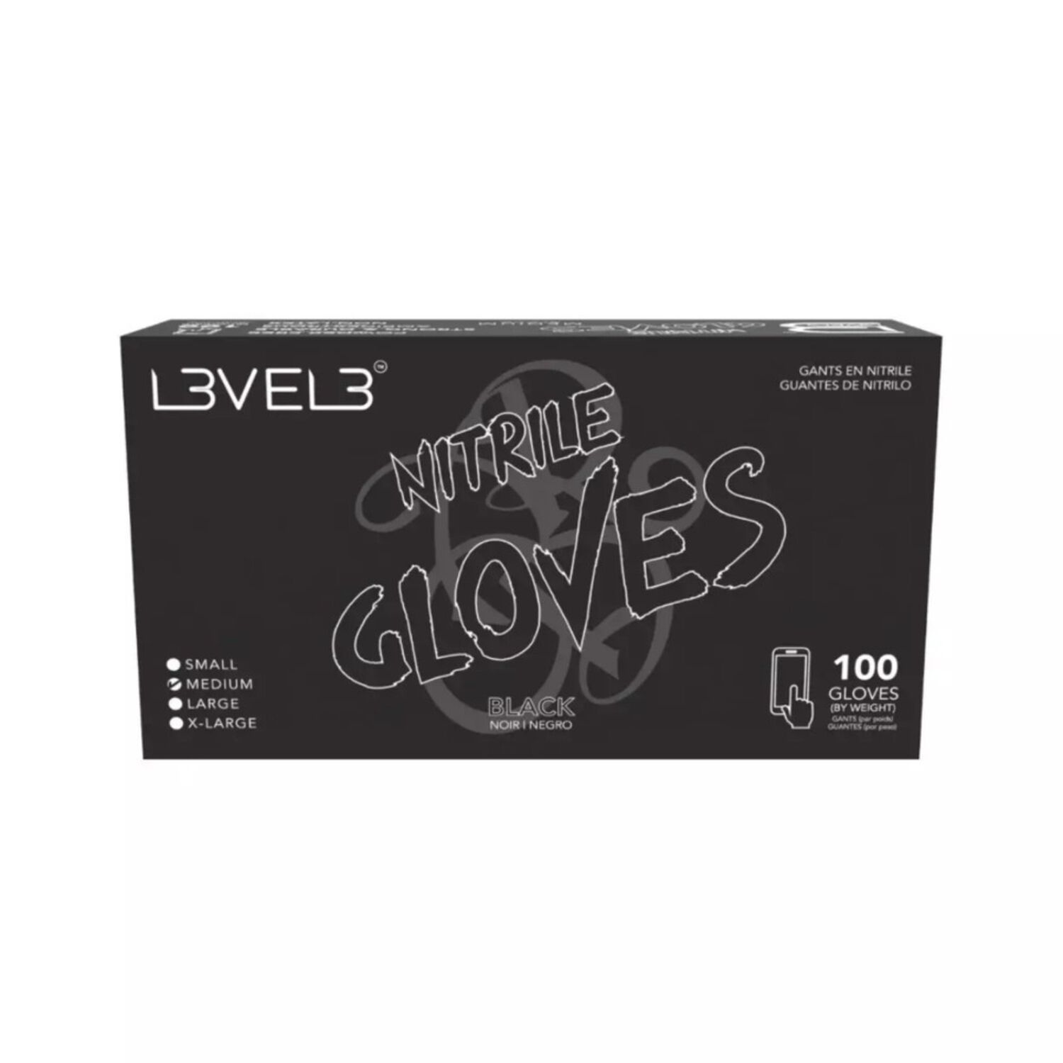 Guantes Profesionales De Nitrilo - Paquete De 100 image number 4.0