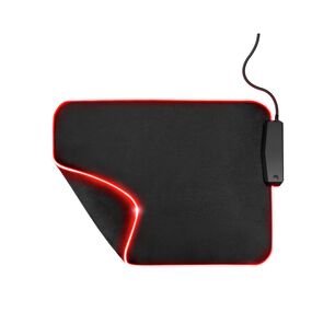 Mouse Pad Gamer Trust Glide L Rgb Con Hub Usb 4 Puertos
