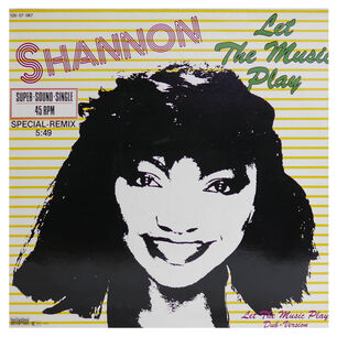 Shannon - Let The Music Play | 12" Maxi Single Usado