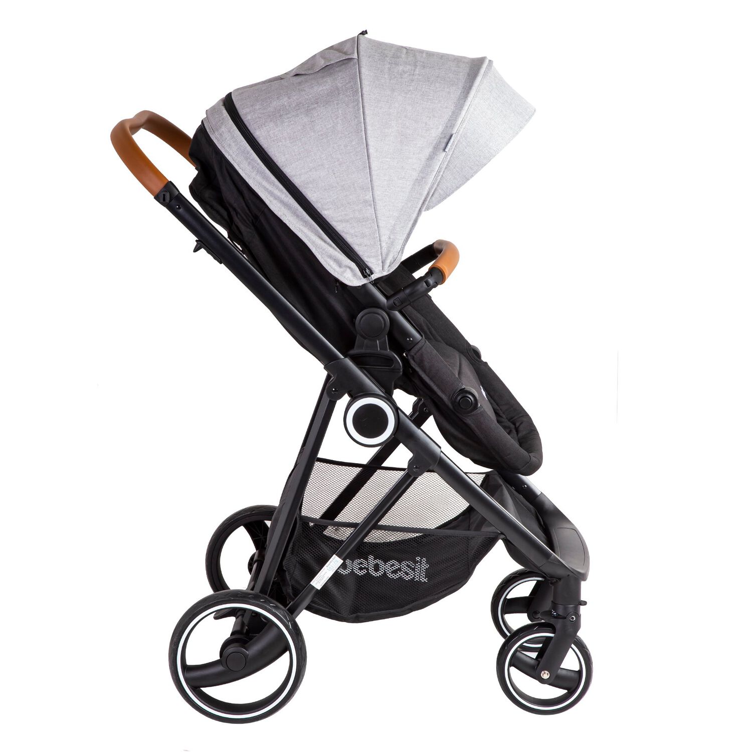Coche Cuna Travel System Cosmos Gris image number 2.0