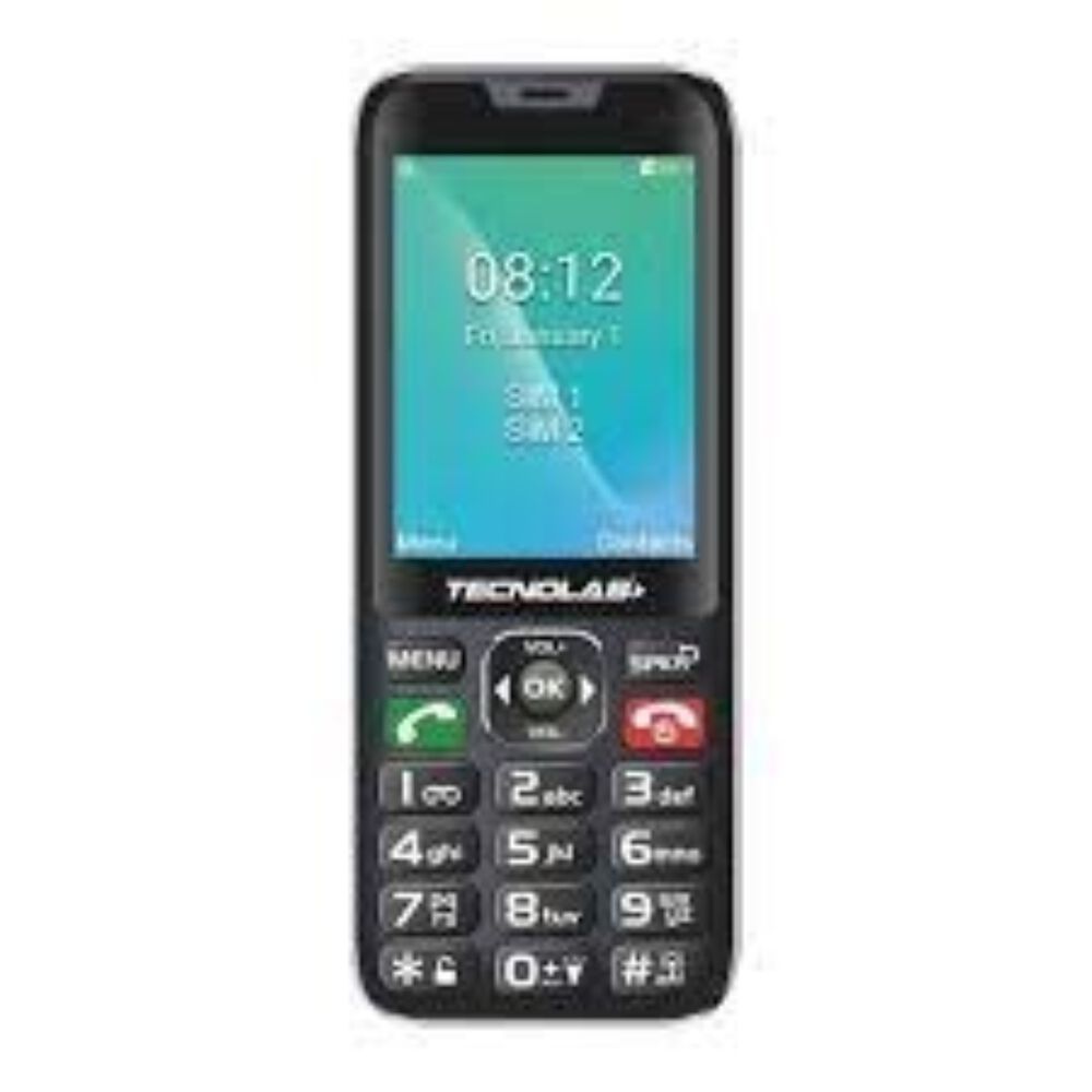 Tel&eacute;fono Tecnolab Senior Grande Tl487 4g Lte Negro image number 0.0