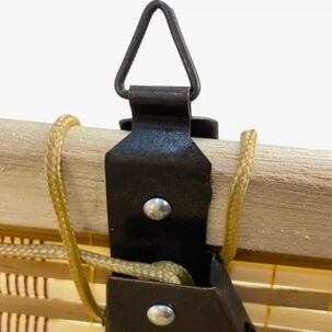 Cortina Persiana Roller Enrollable De Bamb&uacute; 120x180 Cm