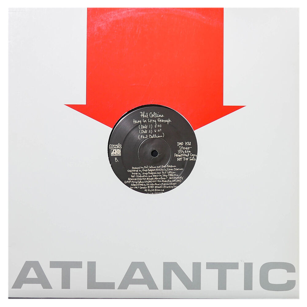 Phil Collins - Hang In Long Enough | 12" Maxi Single Usado image number 1.0