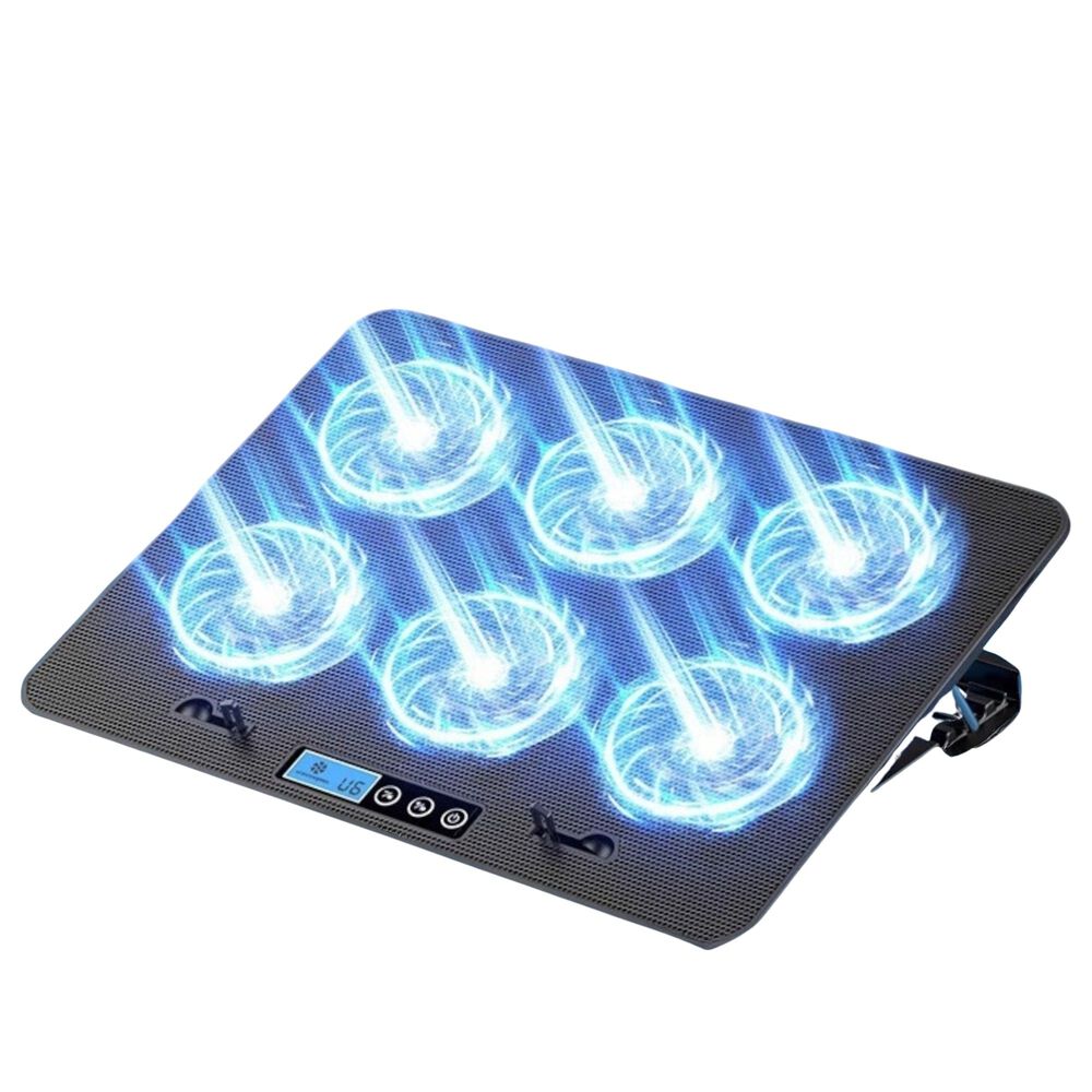 Ventilador Para Notebooks Gamer Six Fan Led 2800 Rpm 16" Max image number 0.0