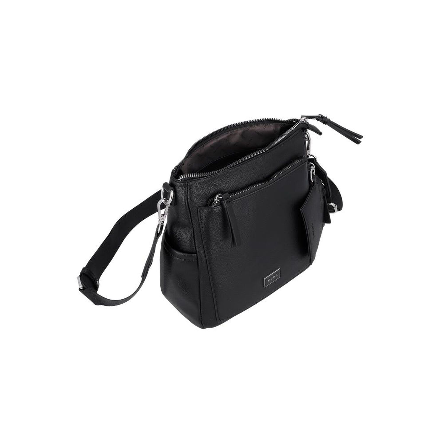Bandolera Secret Nara St6 M Negro image number 3.0