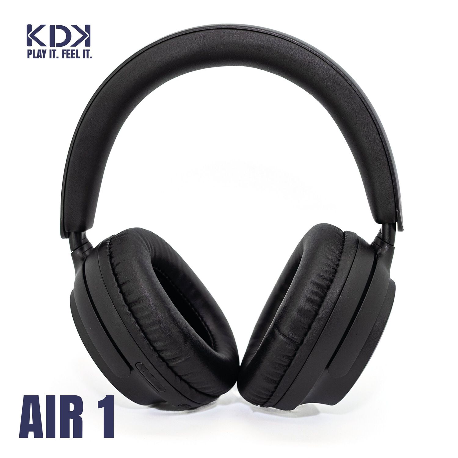 Audifonos Inal&aacute;mbrico Bluetooth Kdk Air Negro 50hrs image number 2.0