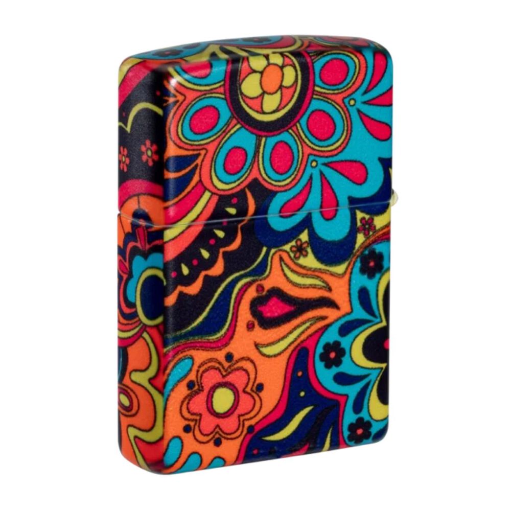 Encendedor Zippo Flower Power Design Multicolor Zp46128 image number 4.0