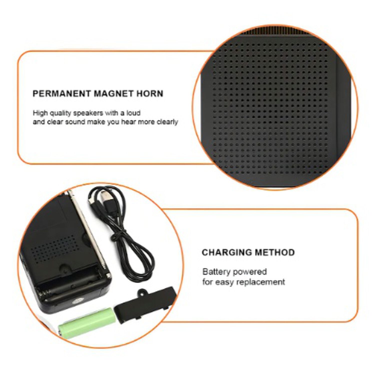 Radio Port&aacute;til Bolsillo Am/fm image number 5.0
