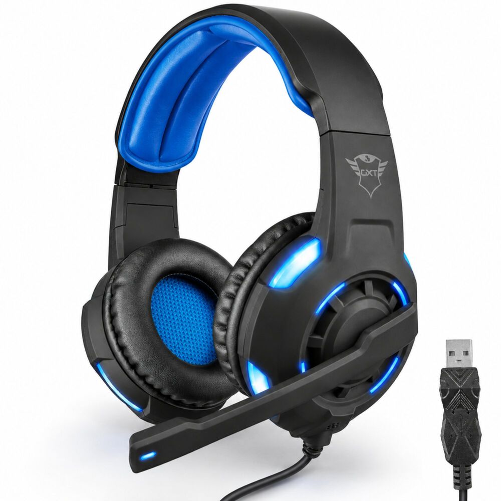 Audifonos Usb Trust Gxt 350 Radius Sonido Envolvente 7.1 Led image number 2.0