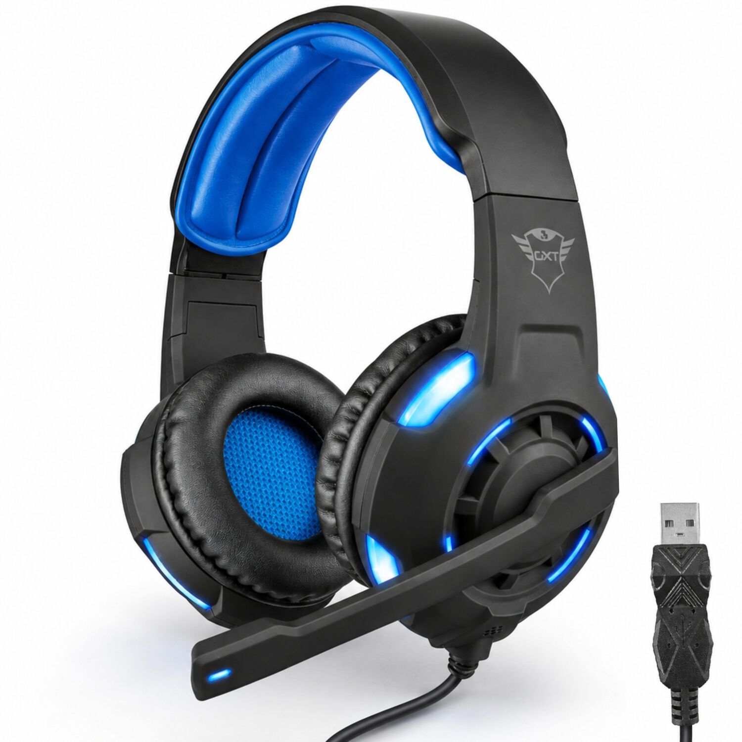 Audifonos Usb Trust Gxt 350 Radius Sonido Envolvente 7.1 Led image number 2.0