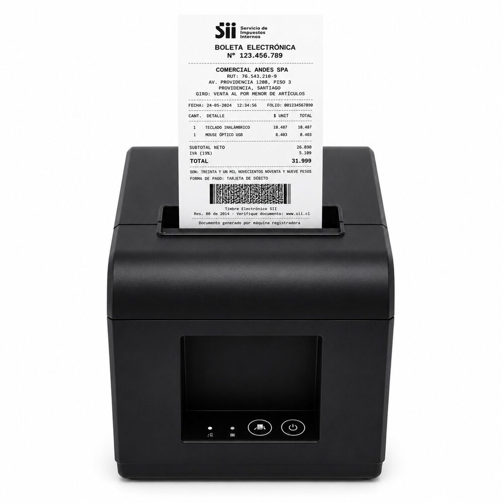 Impresora T&eacute;rmica Bluetooth 80mm Multiplataformas 230mm / S image number 2.0