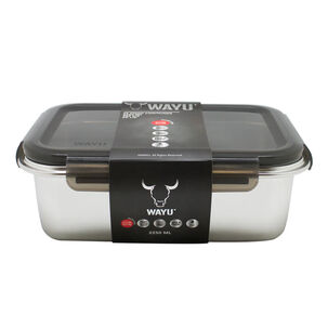 Contenedor Herm&eacute;tico Wayu 2250 Ml Acero Microsafe Premium